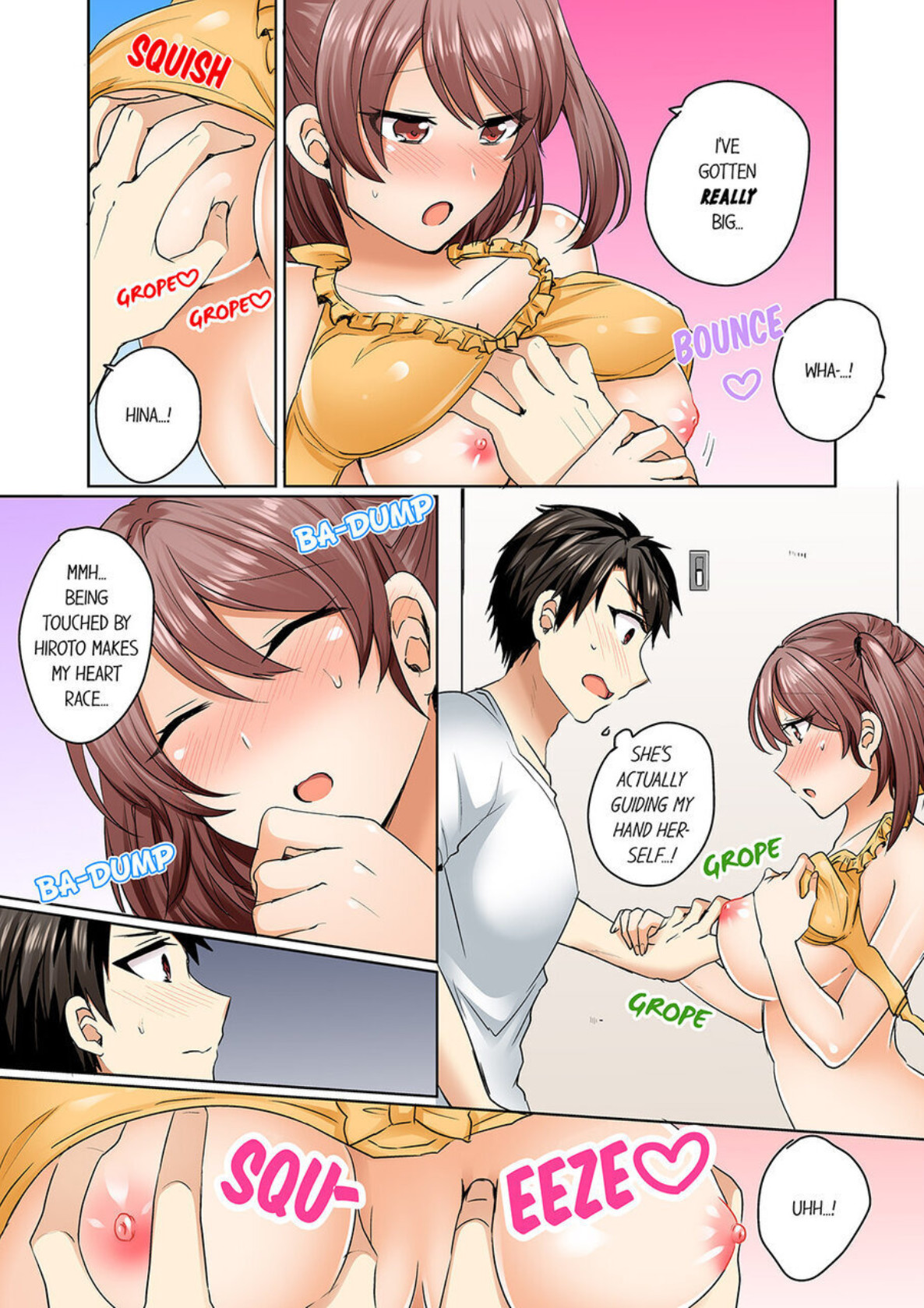 Hentai Manga Comic-My Swimsuit Slipped... And it went in!? A Mixed Synchronized Swimming Club with More Than Just Nip Slips in Store! ~ 1-Read-49